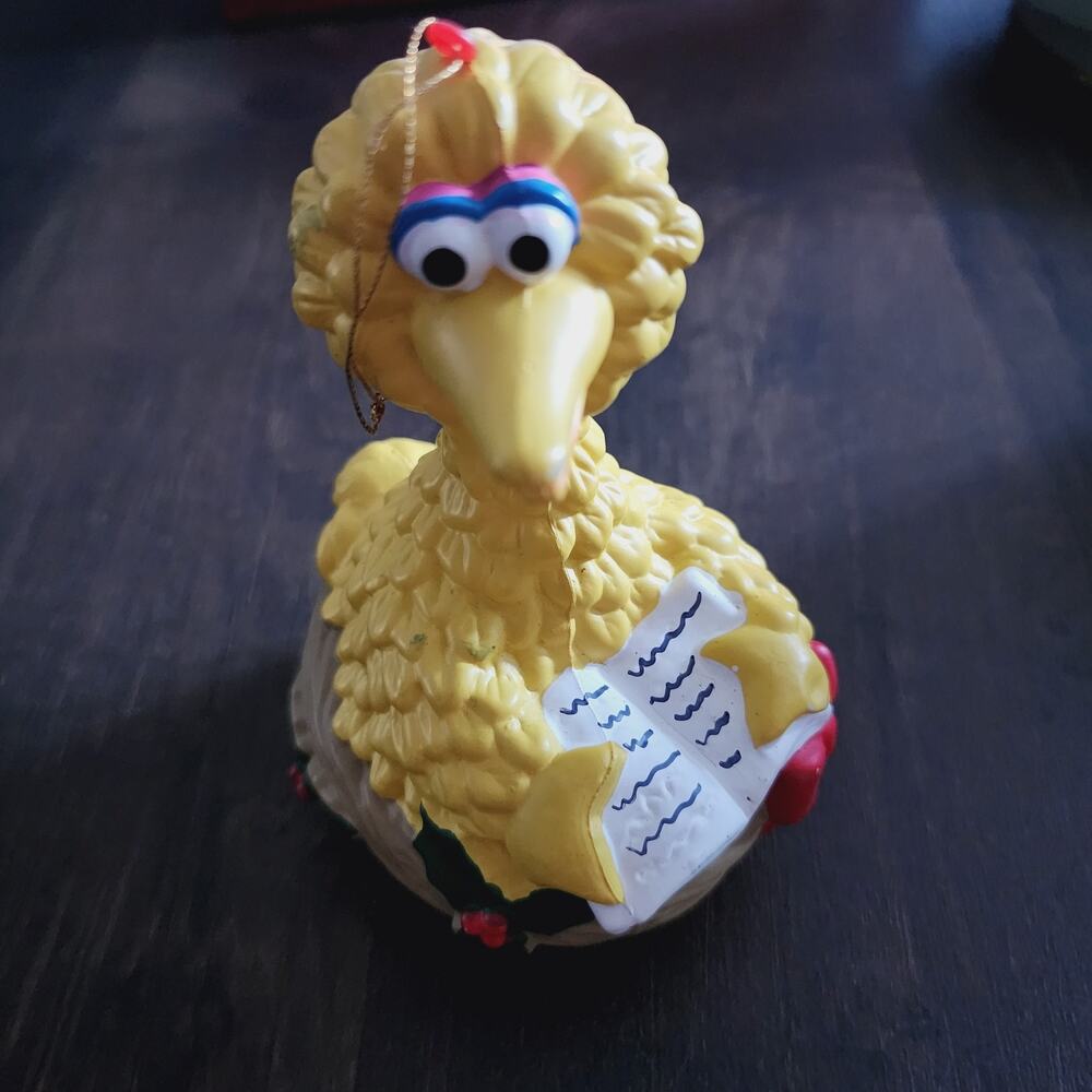 Vintage Jim Henson's Sesame Street Big Bird Christmas Ornament